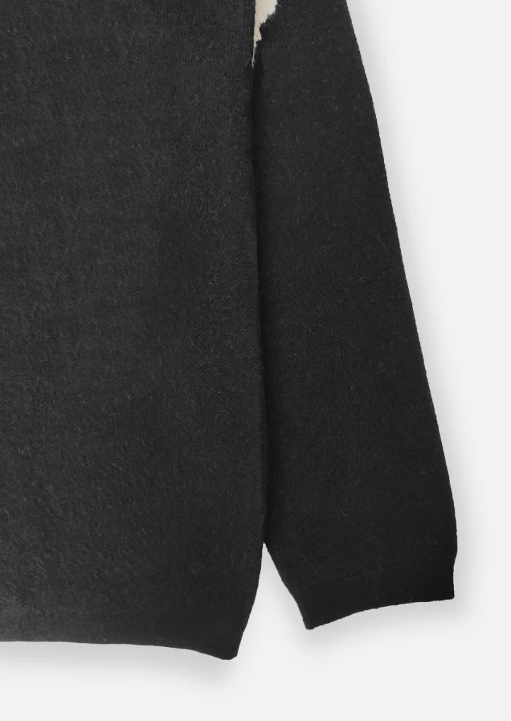 Sweater animal print negro 1