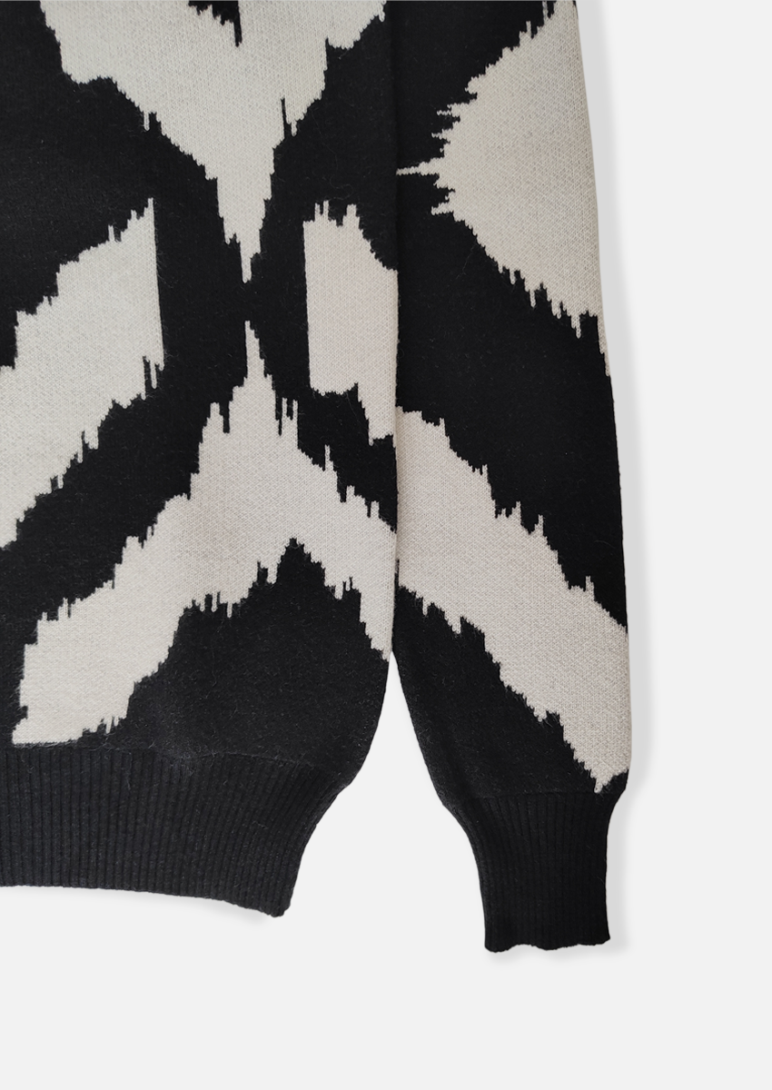 Sweater jackard mantra 2